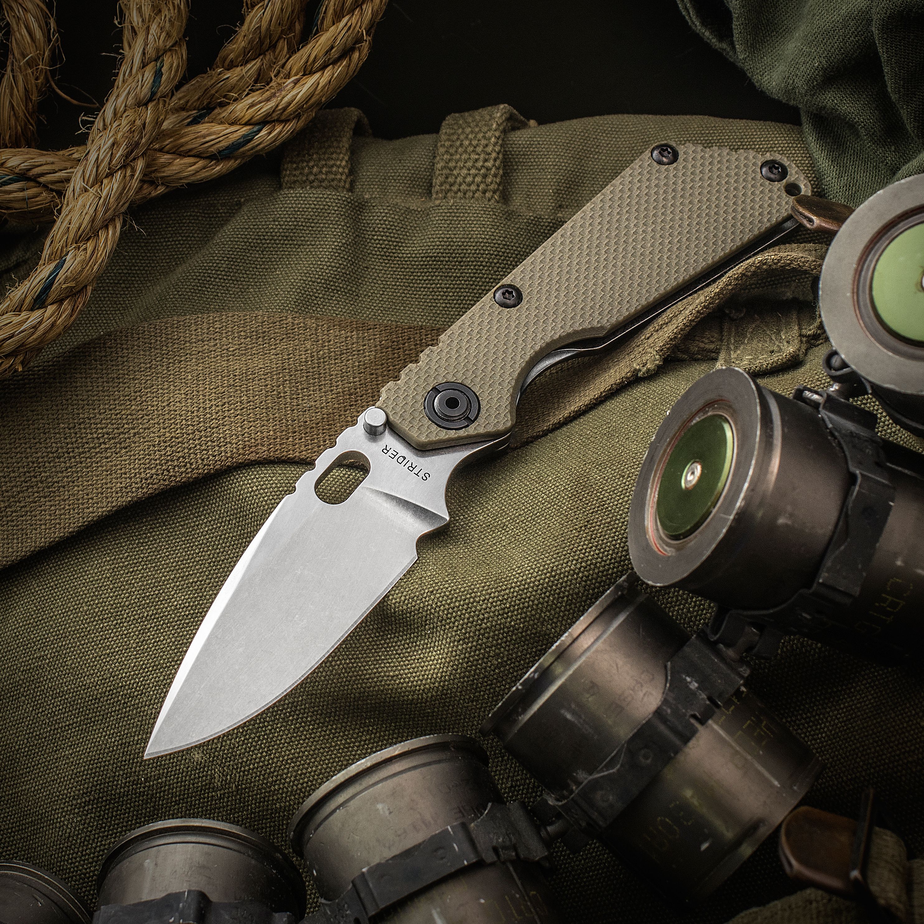 Strider Knives SnG 25 Year Anniversary Folding Knife 3.5