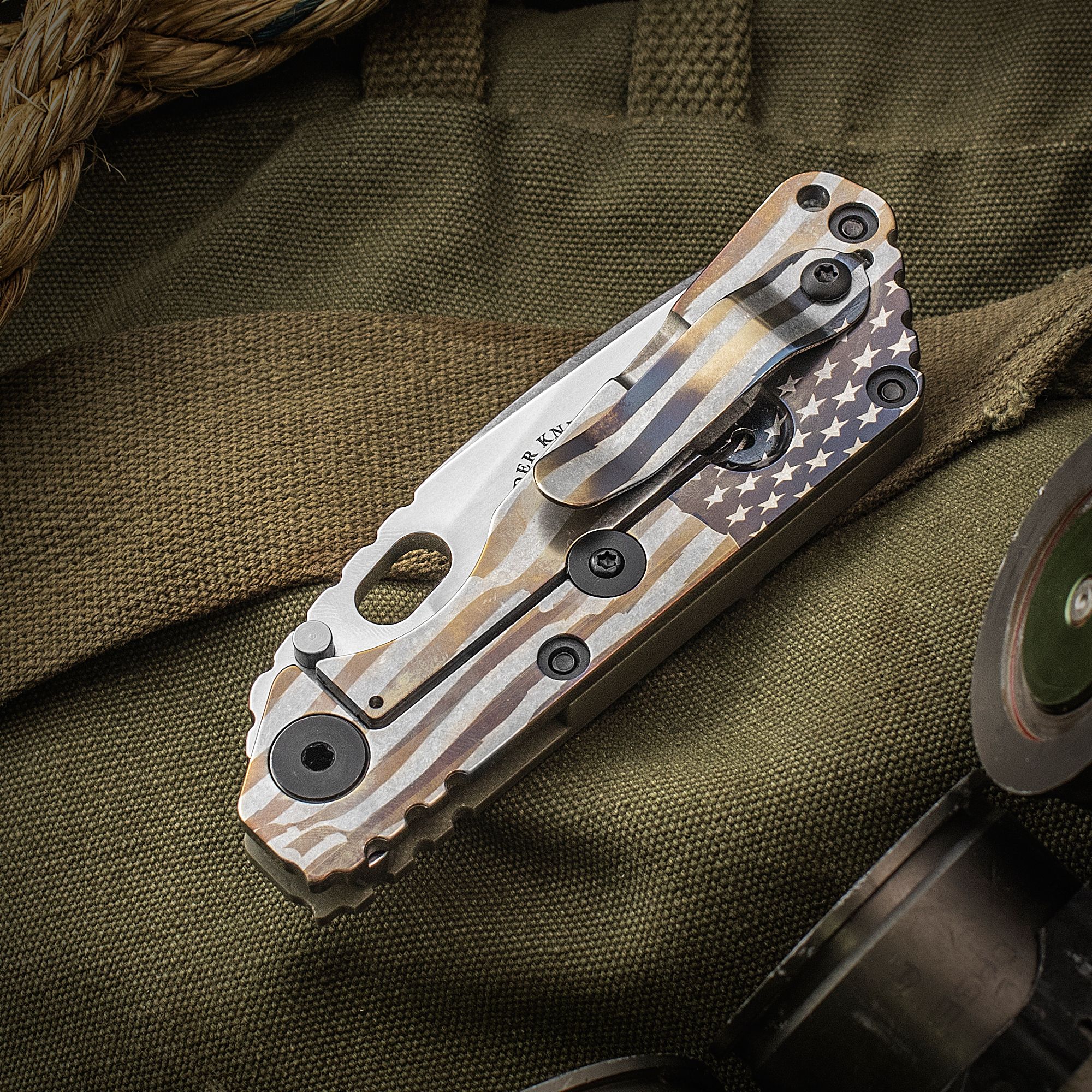 Strider Knives SnG 25 Year Anniversary Folding Knife 3.5