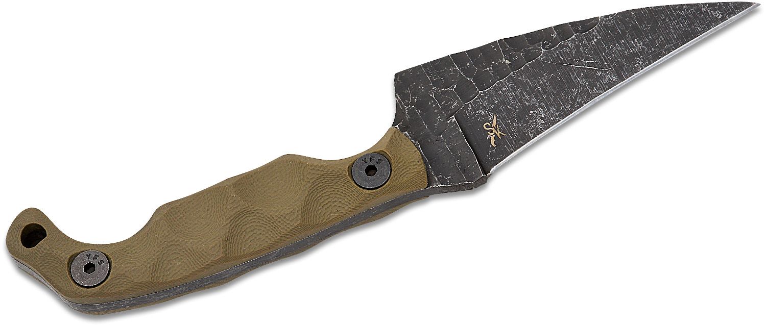 Stroup Knives Mini2 EDC Fixed Blade Knife 3.125