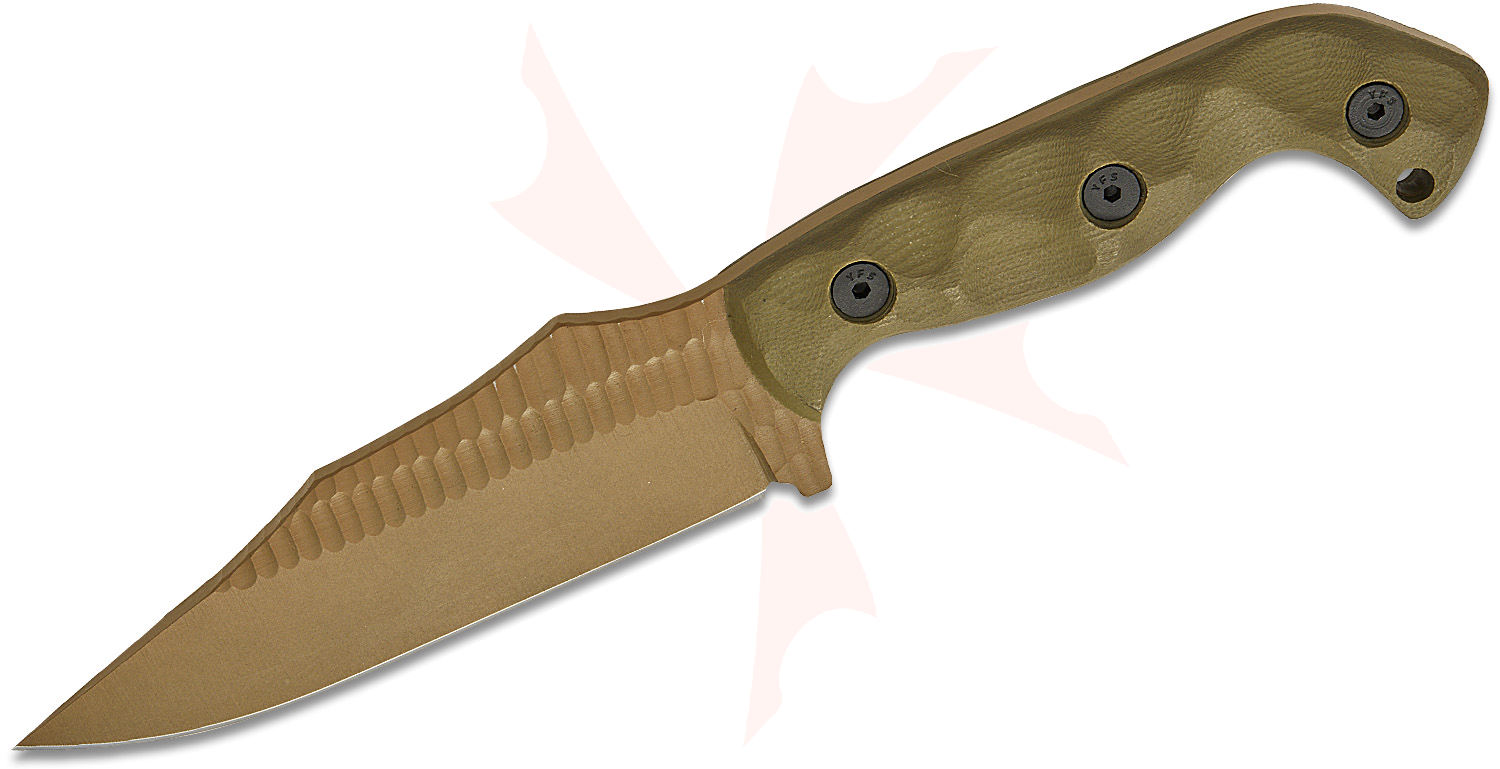 Stroup Knives TU1 Tactical Use Fixed Blade Knife 5