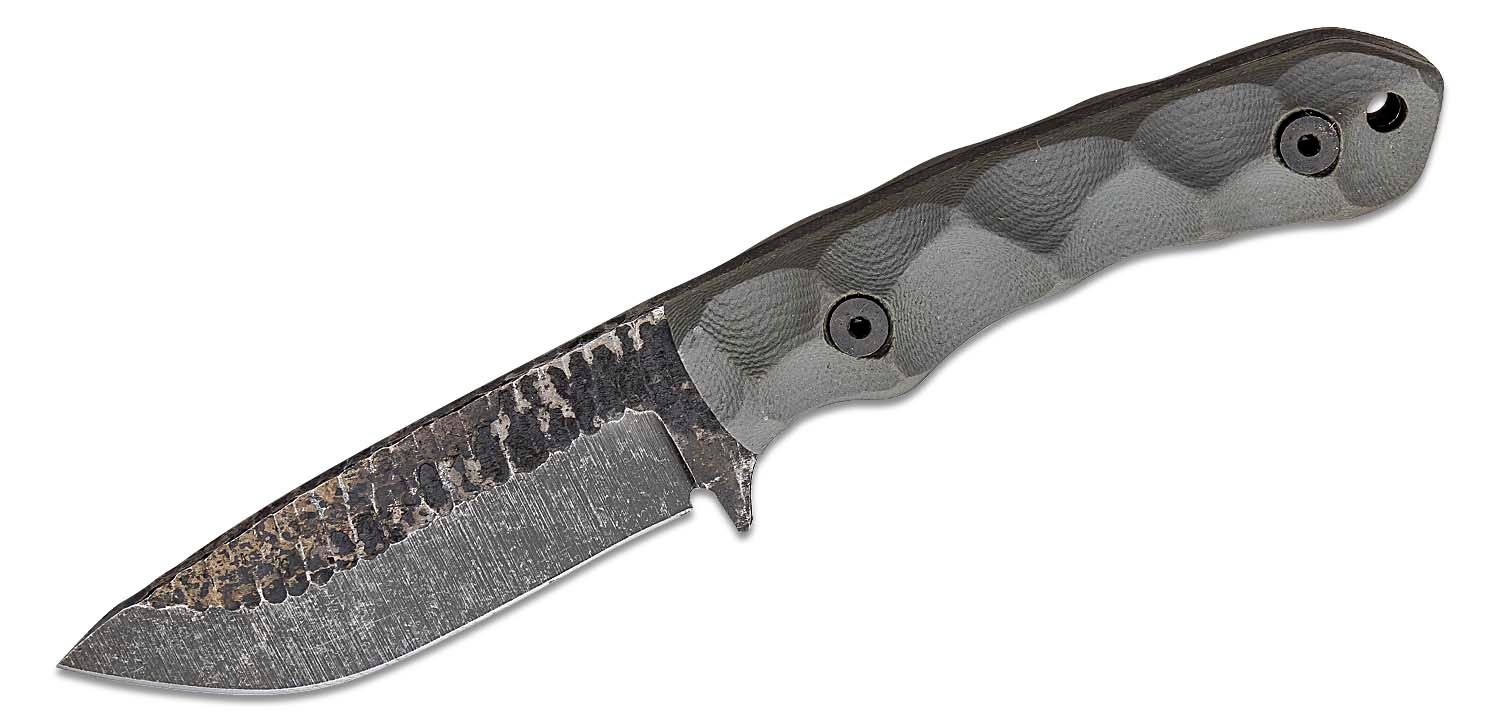 6.5 Long compact pocket Knife, full tang Damascus steel 3 drop