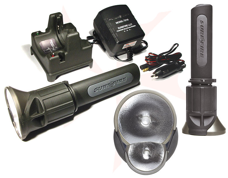 SureFire 10X Dominator w/Recharger Incandescent Flashlight