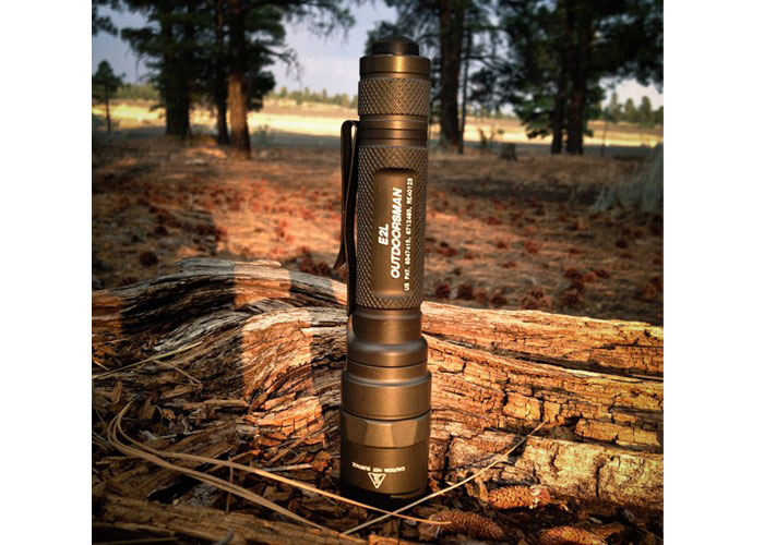 SureFire E2L Outdoorsman Dual-Output LED Flashlight, 125 Max