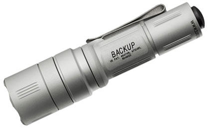 シュアファイア E1B Backup シルバー