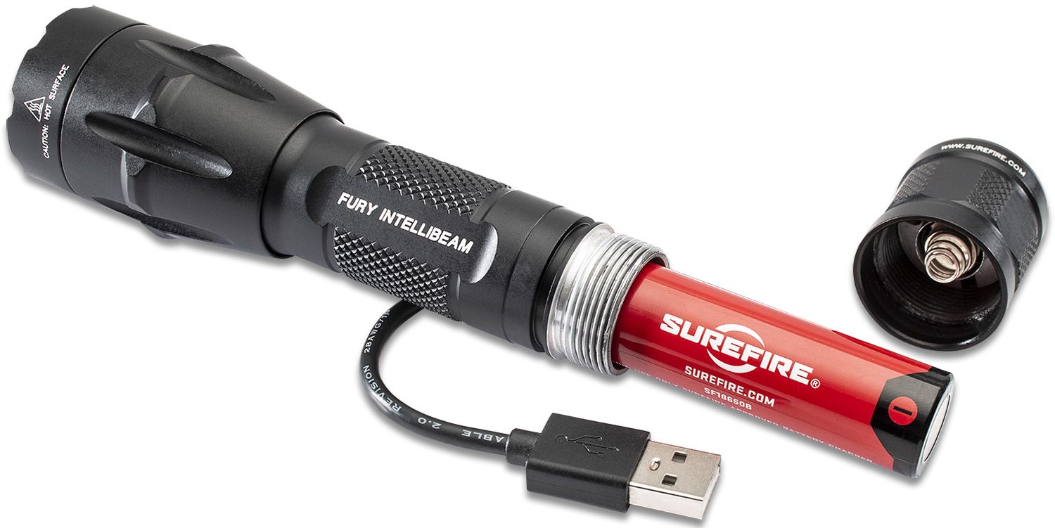 SureFire Fury Intellibeam Dual Fuel Auto-Adjusting Dual Fuel LED