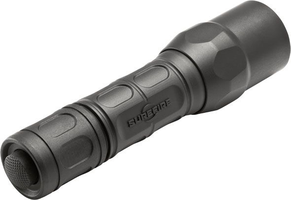 SureFire G2X LE Dual-Output LED Flashlight, Black, 600 Max Lumens