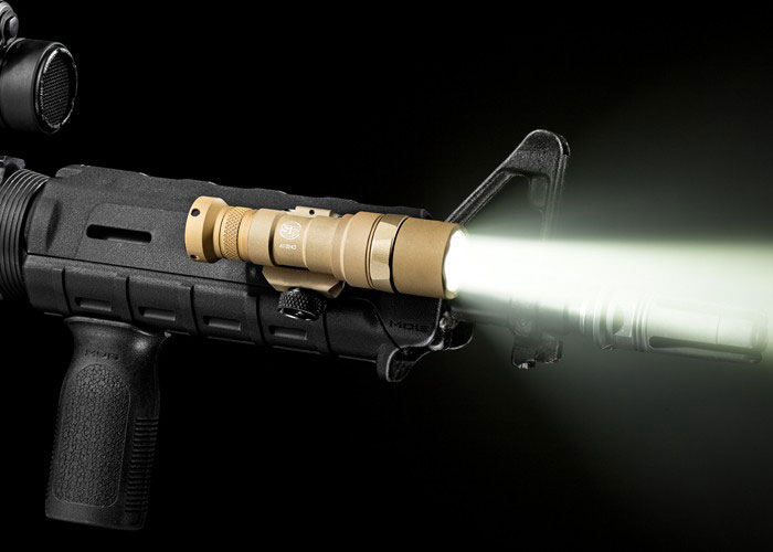 SureFire M300B Mini Scout Light LED WeaponLight, Black, 200