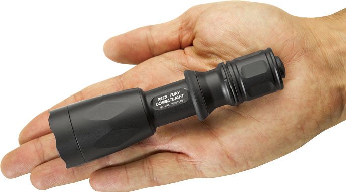 SureFire P2ZX Fury CombatLight Single-Output LED Flashlight, 500