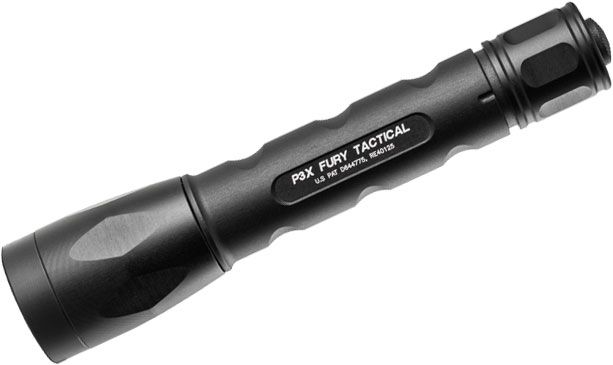 SureFire P3X-A-BK Fury Tactical Ultra-High Single-Output LED Flashlight,  1000 Lumens - KnifeCenter - Discontinued