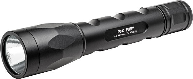 SUREFIRE (シュアファイア) P3X-B-BK 1000ルーメン SureFire P3X-B-BK Fury Ultra-High Dual-Output LED Flashlight