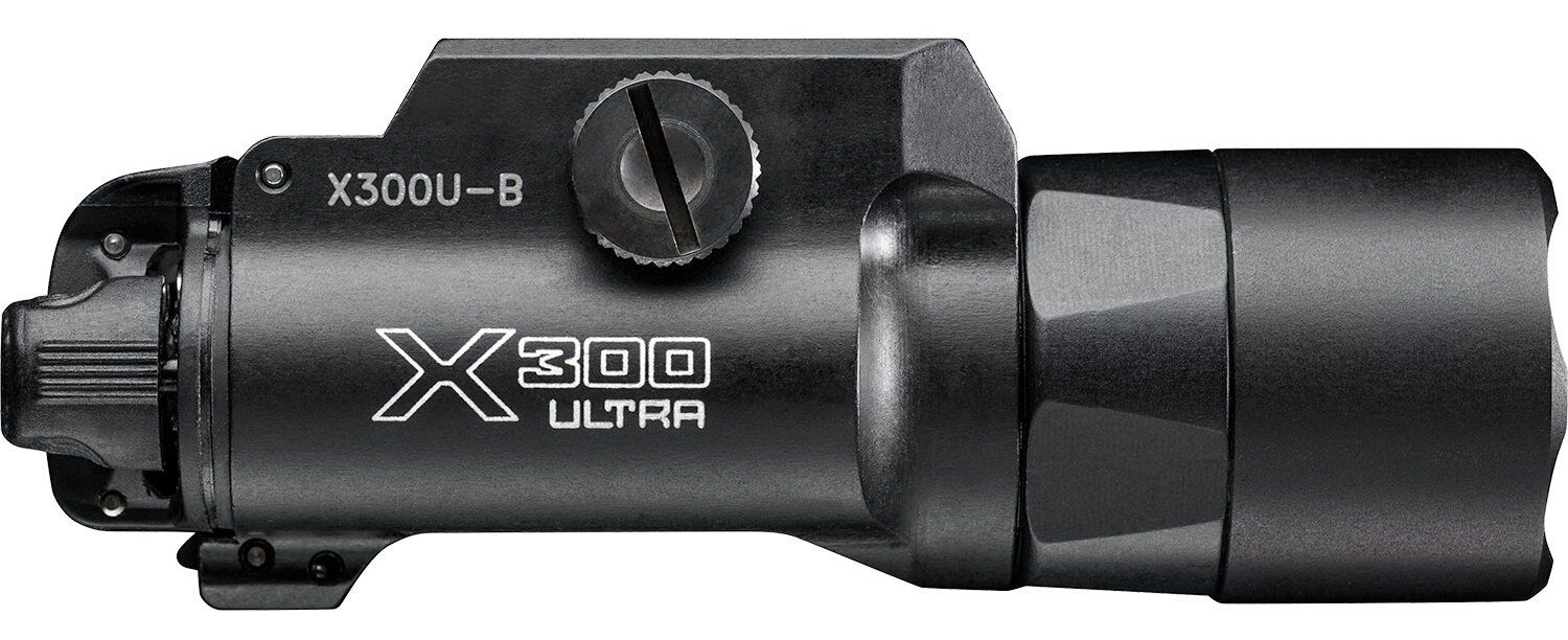 SureFire X300U-B Ultra LED Handgun WeaponLight, 1,000 Lumens - KnifeCenter