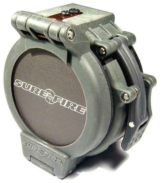 SUREFIRE FM27 COVER FILTER 保護フィルター 極初期ロゴ M3T/M3TL/M4/M6対応 シュアファイア SUREFIRE FM27 カバーフィルター製造終了 for Beamcover Diameter