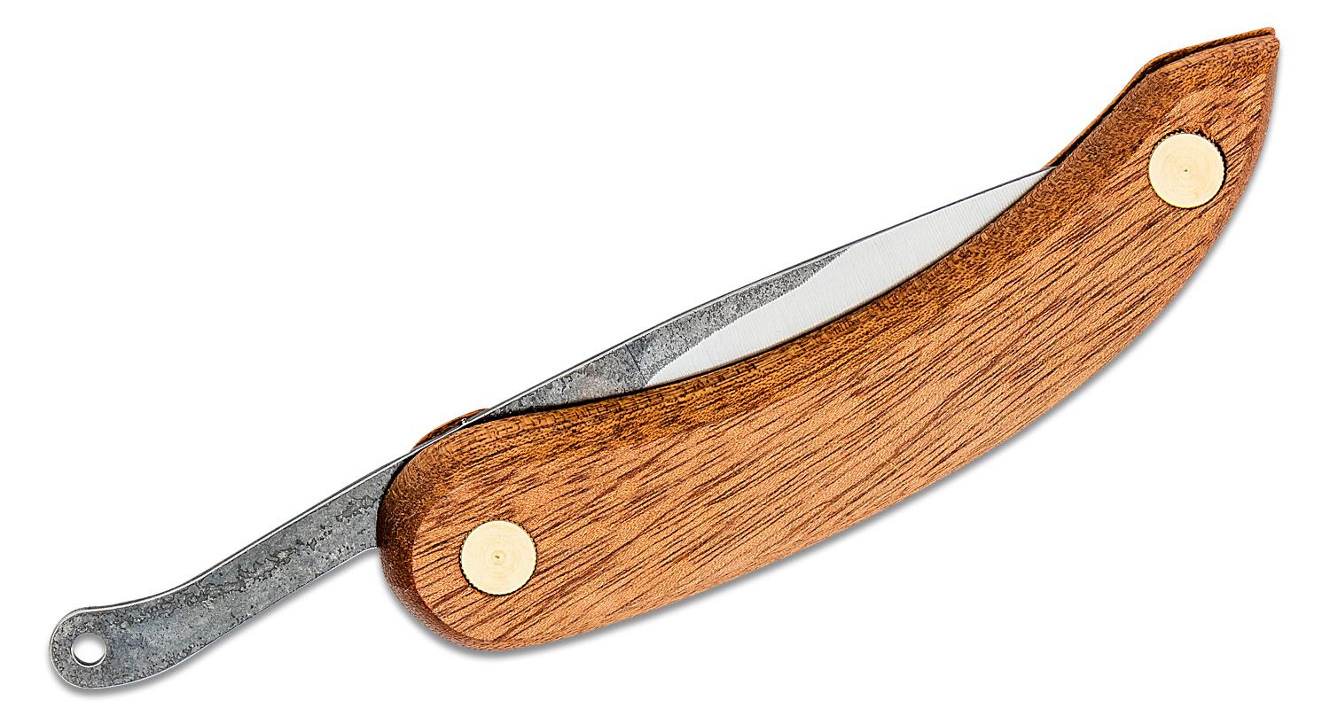 Svord Peasant Friction Folding Knife 3 Carbon Steel Blade, Brown Wood  Handles - KnifeCenter - PK