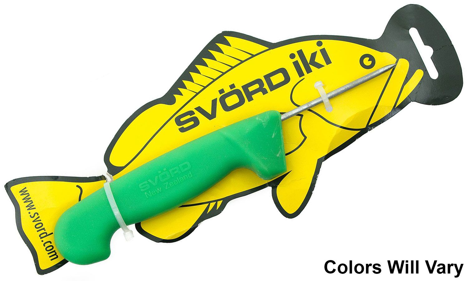 Svord Kiwi IKI Fish Spike 3 Carbon Steel, Polypropylene Handle - Colors  Will Vary - KnifeCenter - KIS