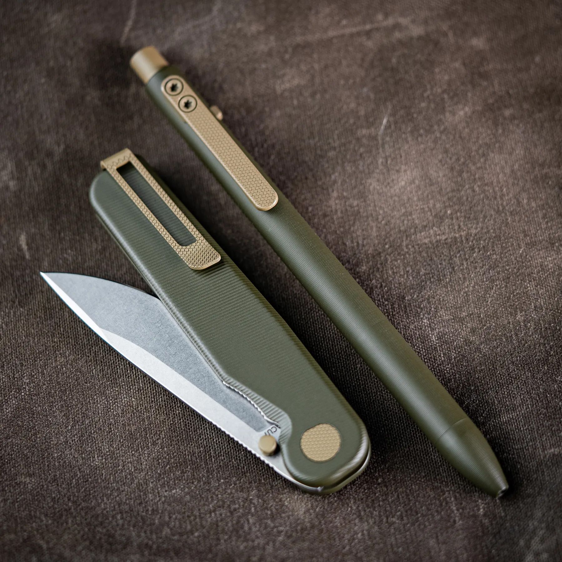 Tactile Knife Co. Limited Edition Rockwall Thumb Stud Overlander