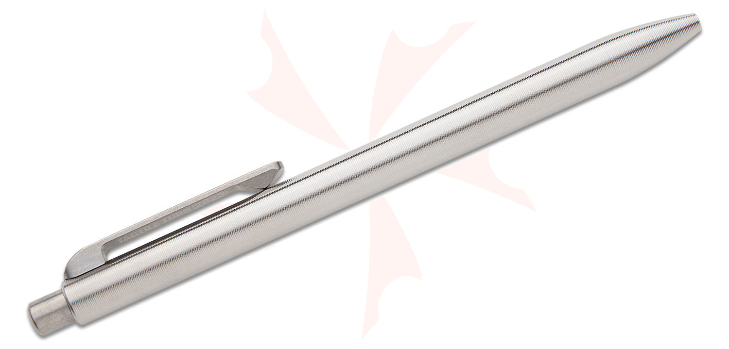 Tactile Turn Titanium Slim Side Click Pen, Short, 5.3" Overall ...