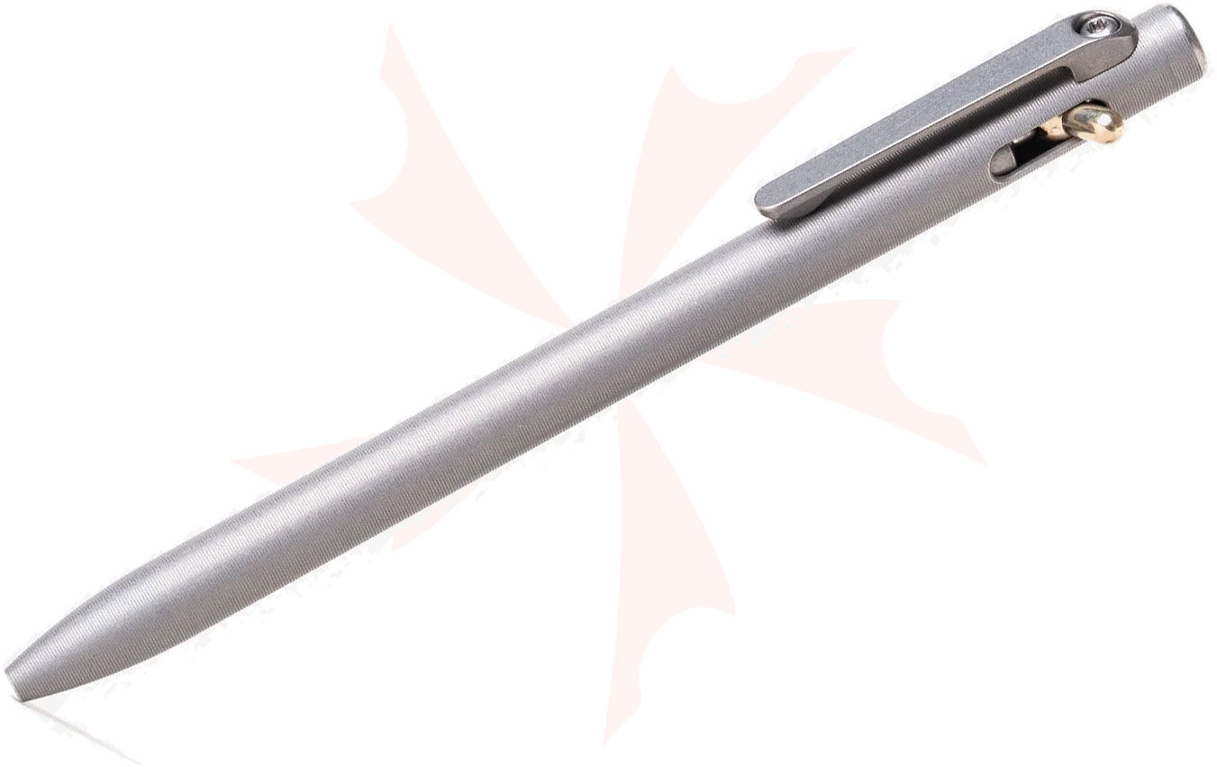 Tactile Turn Stonewashed Titanium Standard Slim Switch ClickShift Pen ...