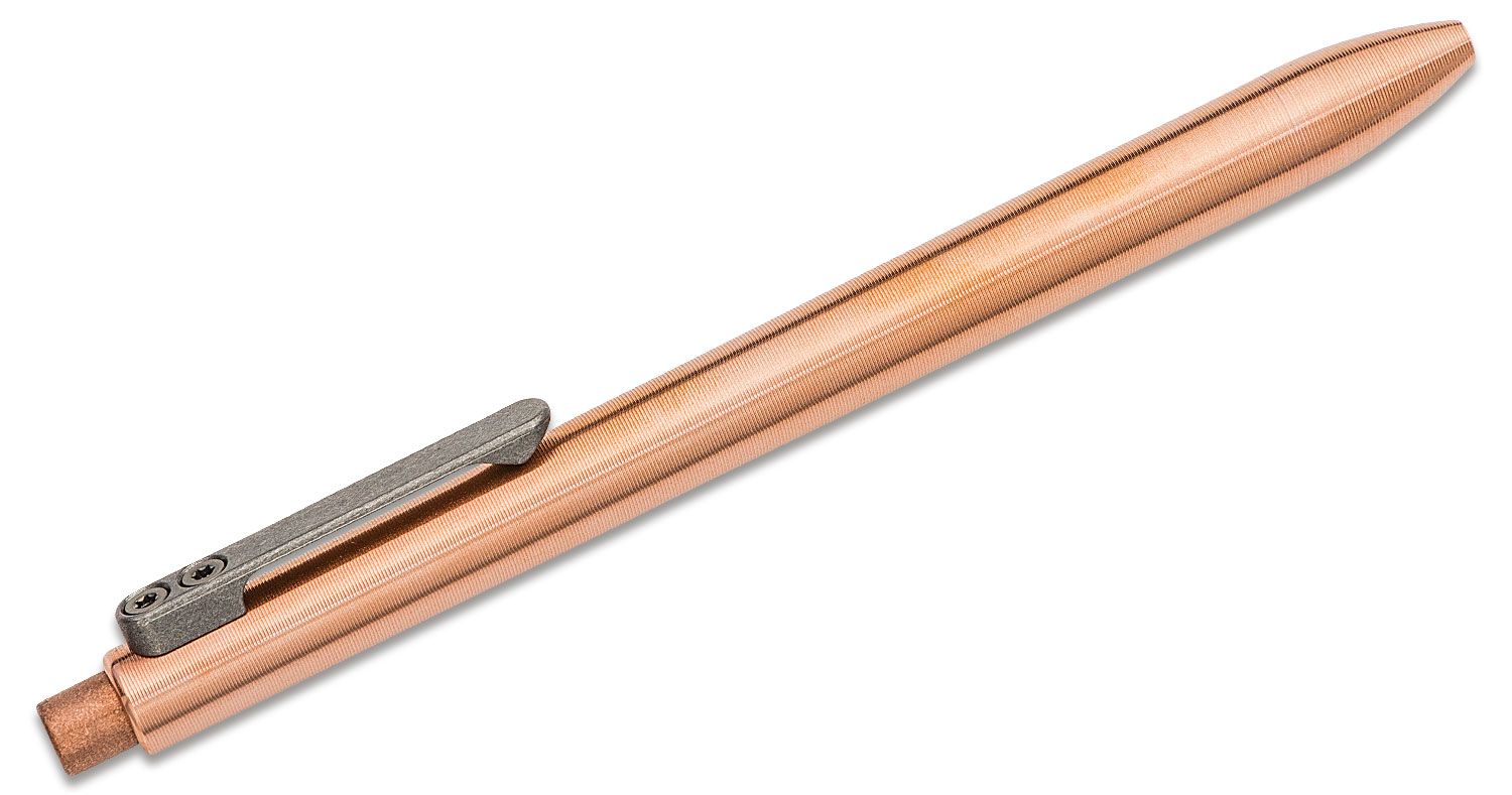 Tactile Turn Copper Side Click Pen, Standard, 5.8