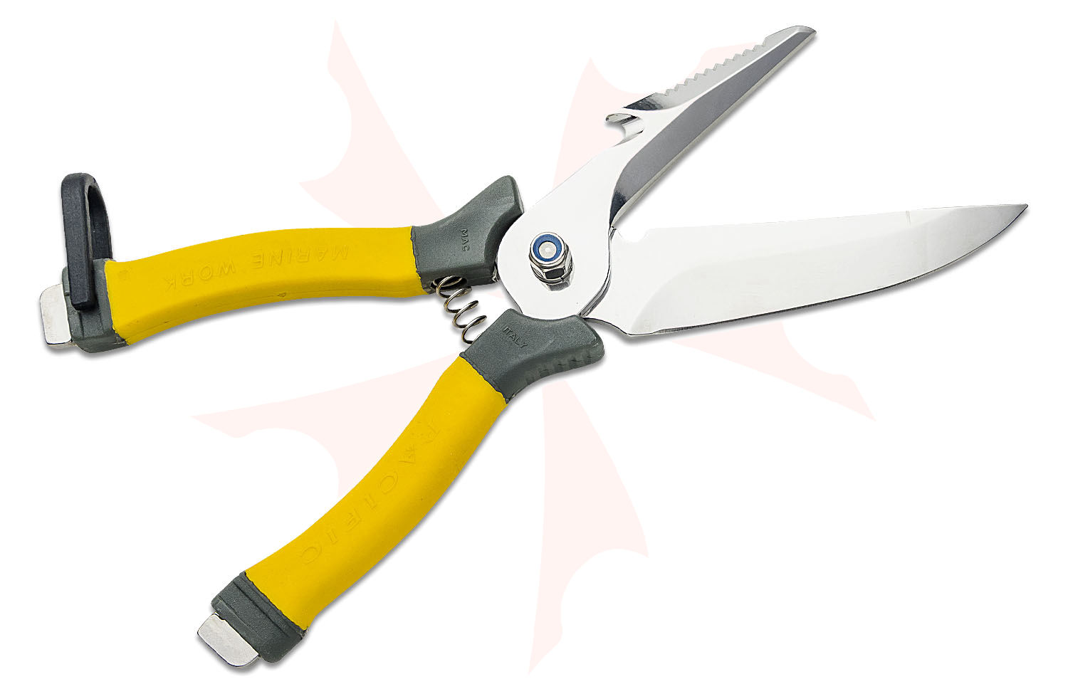 TEKNA Knives Gator Edge Scissors 10.23" Overall, Double Edged Scissor