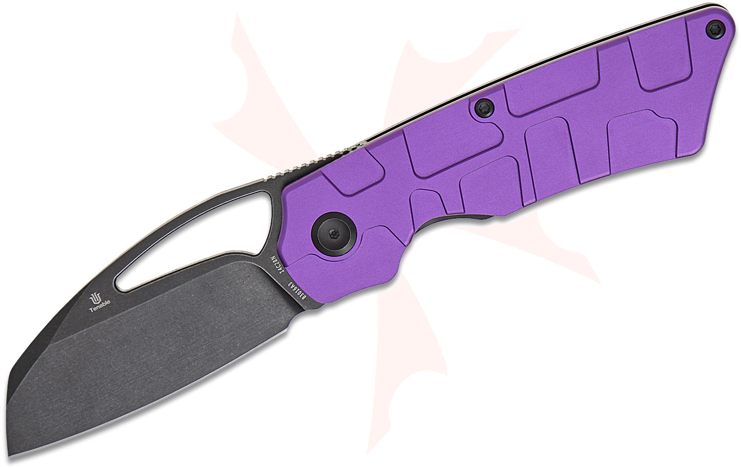 Tenable Knives Marshall Noble Goblin L Liner Lock Front Flipper