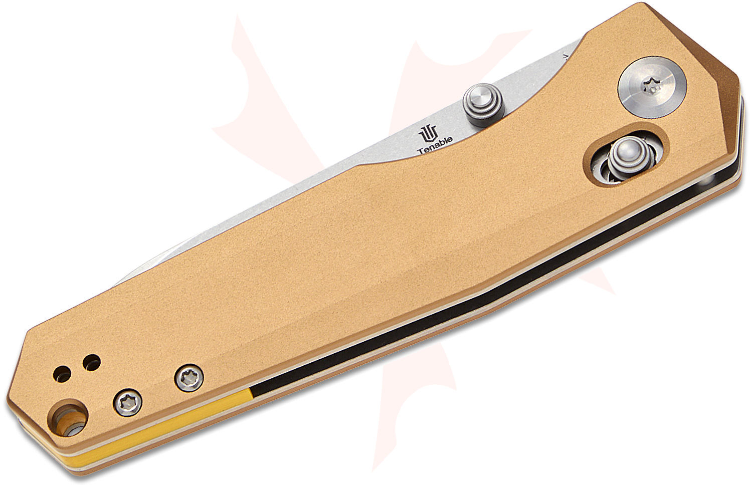 Tenable Knives Beaver Crossbar Lock Folding Knife 3.44