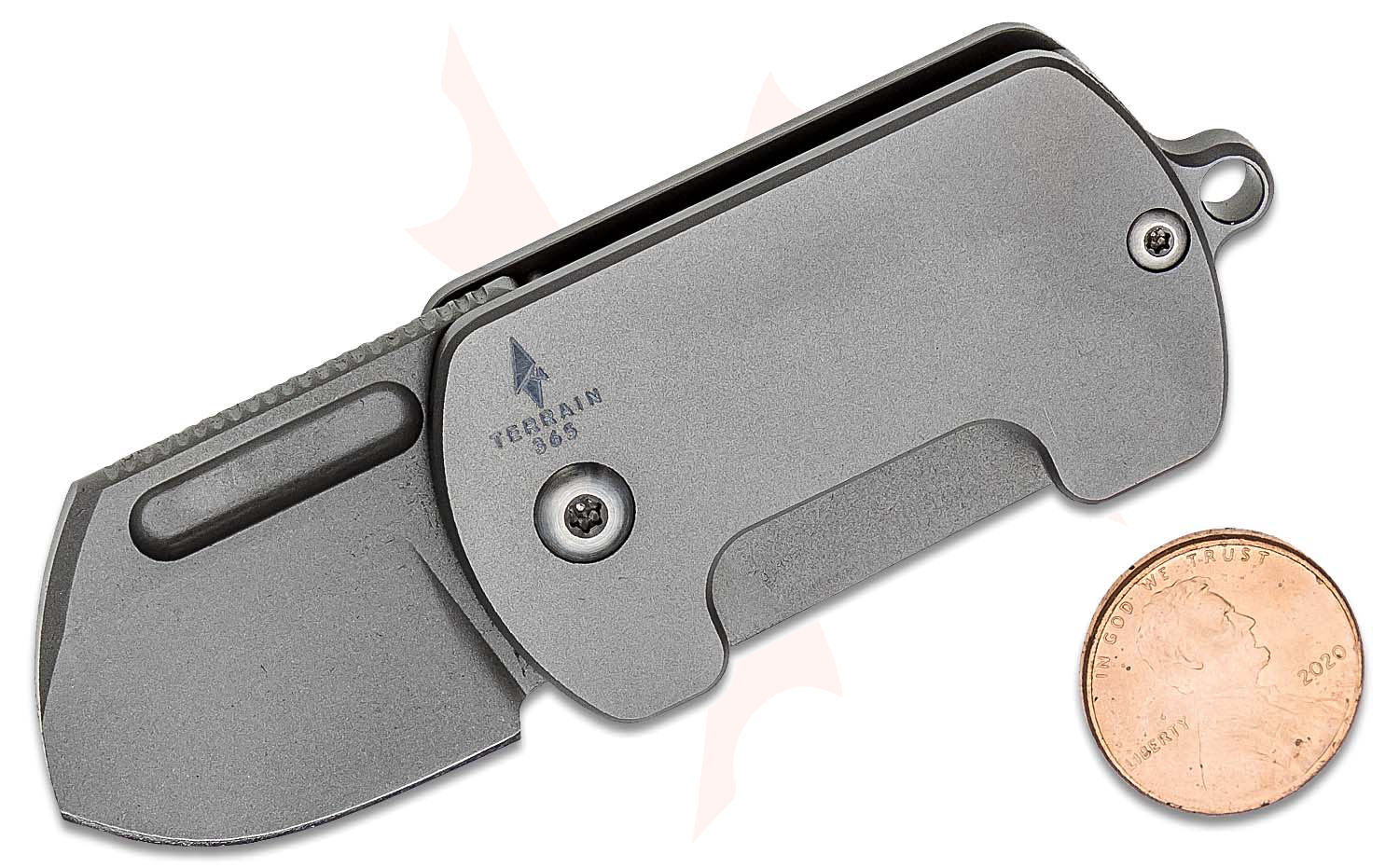 Terrain 365 DTK-AT Compact Dog Tag Folding Knife 1.19