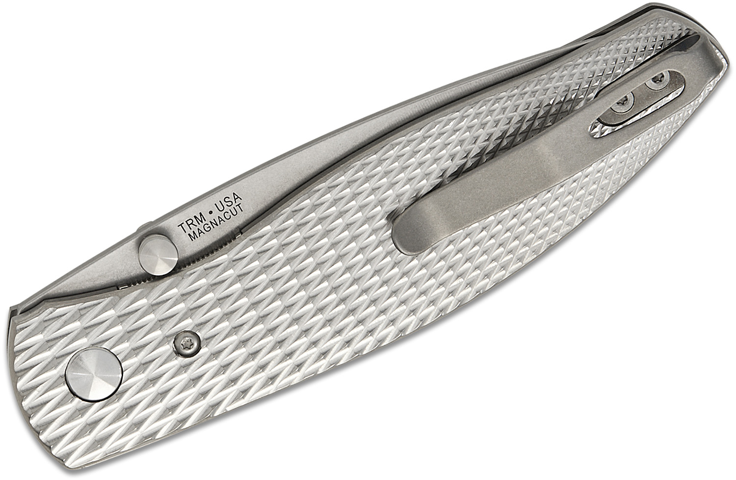 Three Rivers MFG TRM Atom Liner Lock Folding Knife 3.5