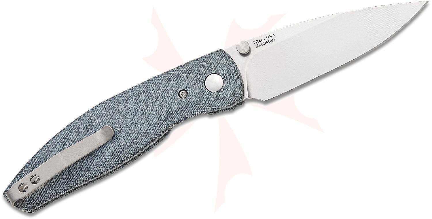 Three Rivers MFG TRM Atom Liner Lock Folding Knife 3.5