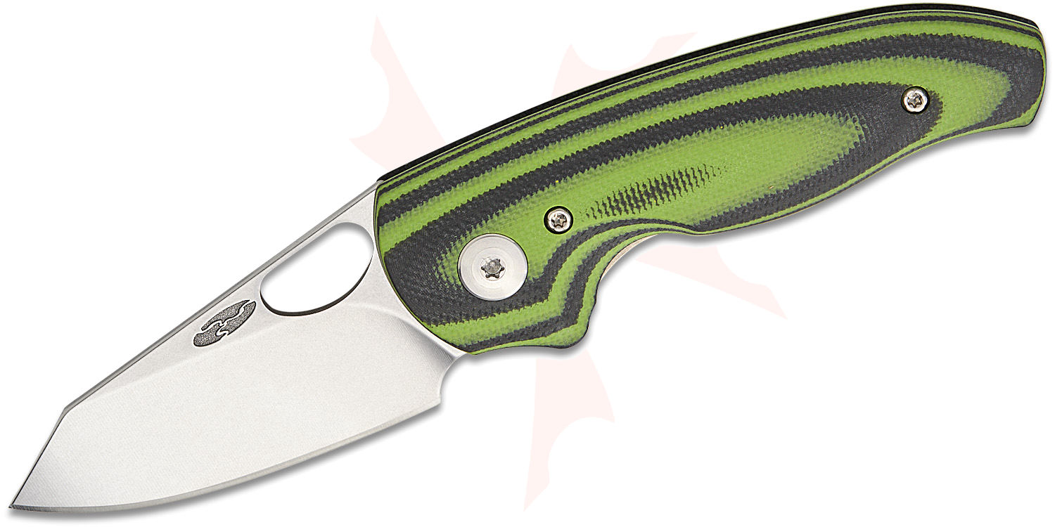 Three Rivers MFG TRM Holier Nerd Liner Lock Folding Knife 2.2