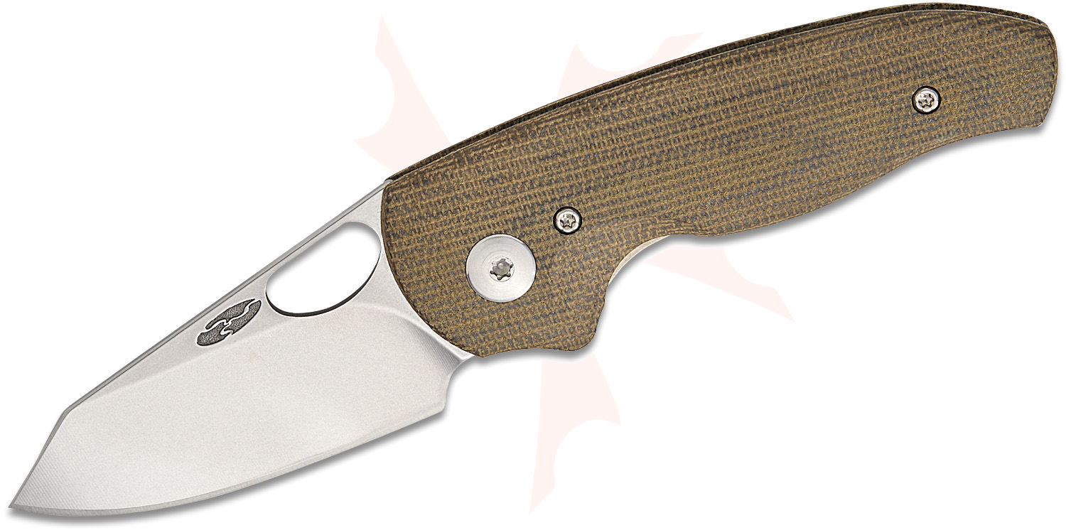 Three Rivers MFG TRM Holier Nerd Liner Lock Folding Knife 2.2