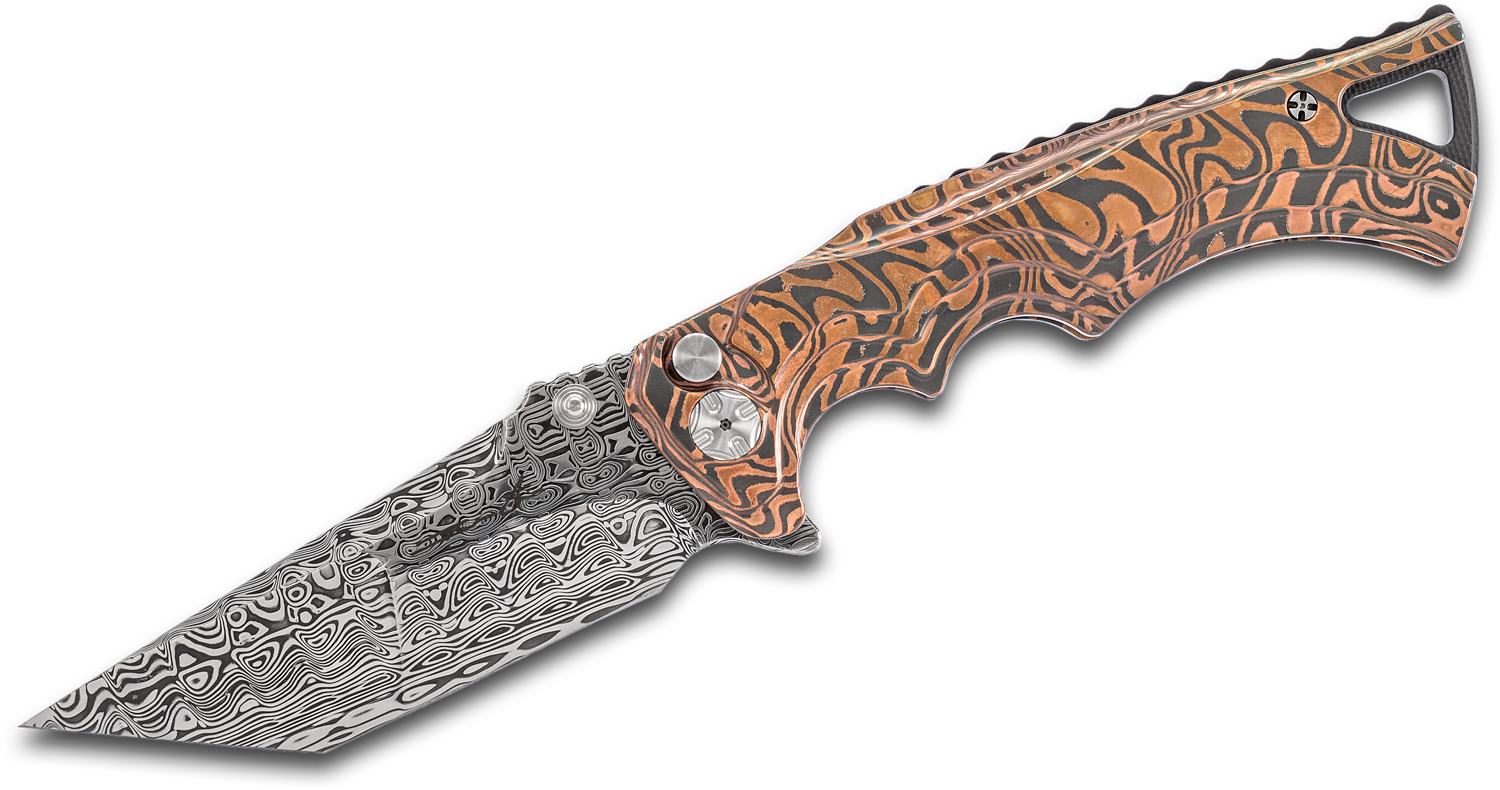 Brian Tighe Custom Fighter Flipper Knife 3.75