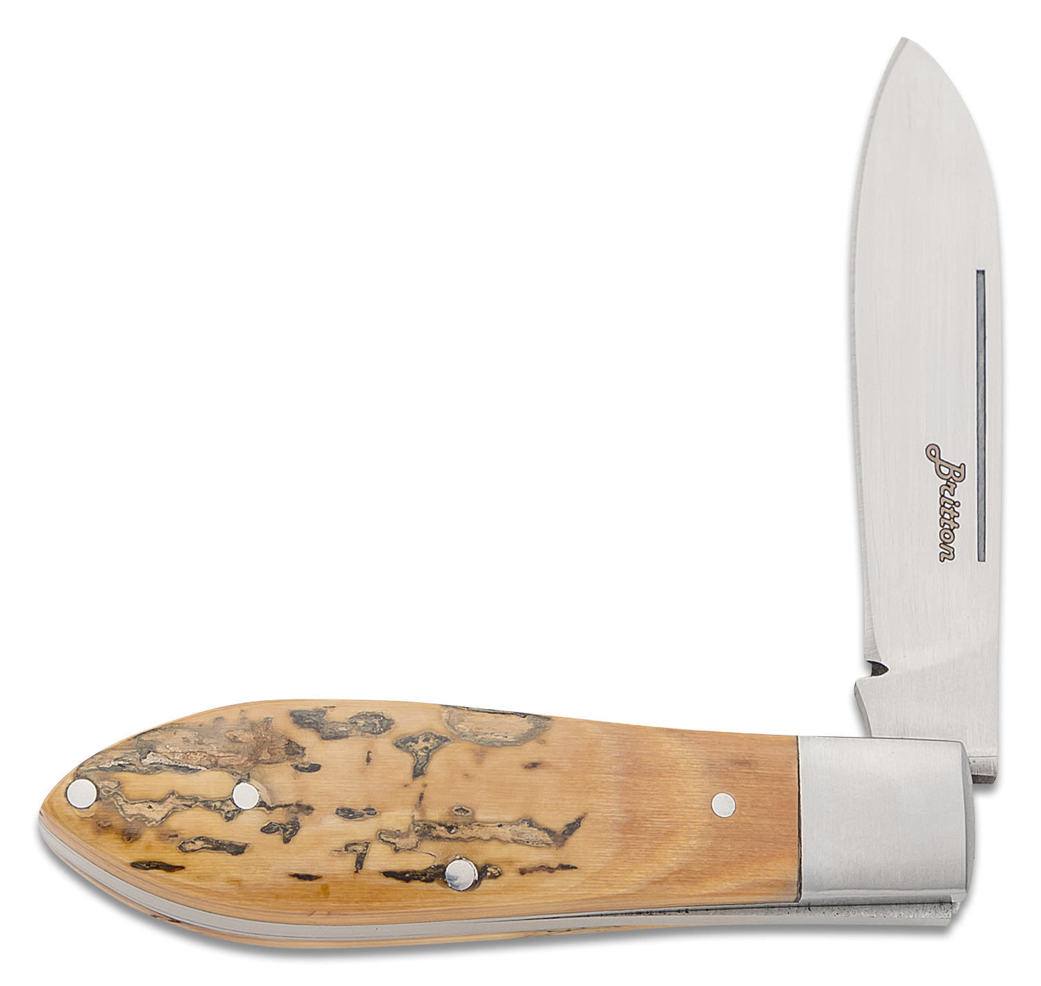 Tim Britton Knives Custom Tear Drop Jack Traditional Folding Knife 2.25
