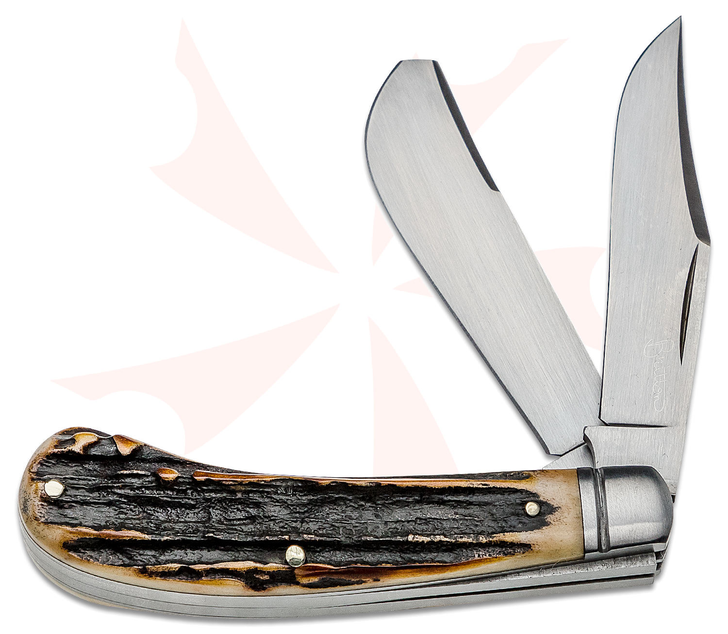 Tim Britton Knives Custom Big Horn Traditional Folding Knife 2.625 BG