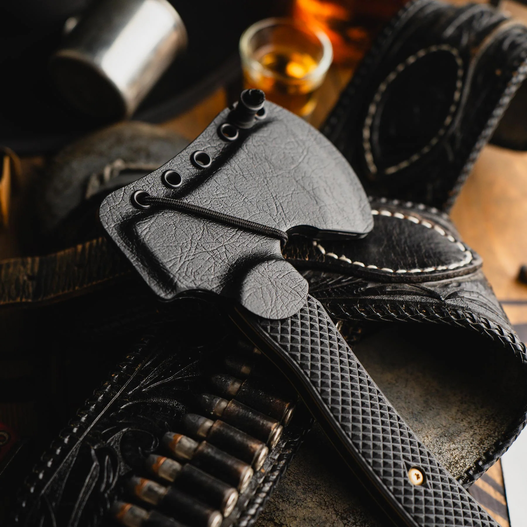 Toor Knives Limited Edition Tombstone Camp Axe, 12" Overall, D2