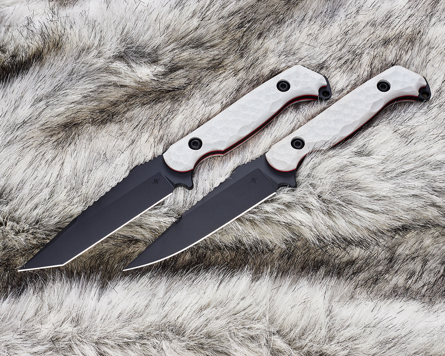 Toor Knives Darter Fixed Blade Knife 4.25" CPMS35VN Black KG Gunkote