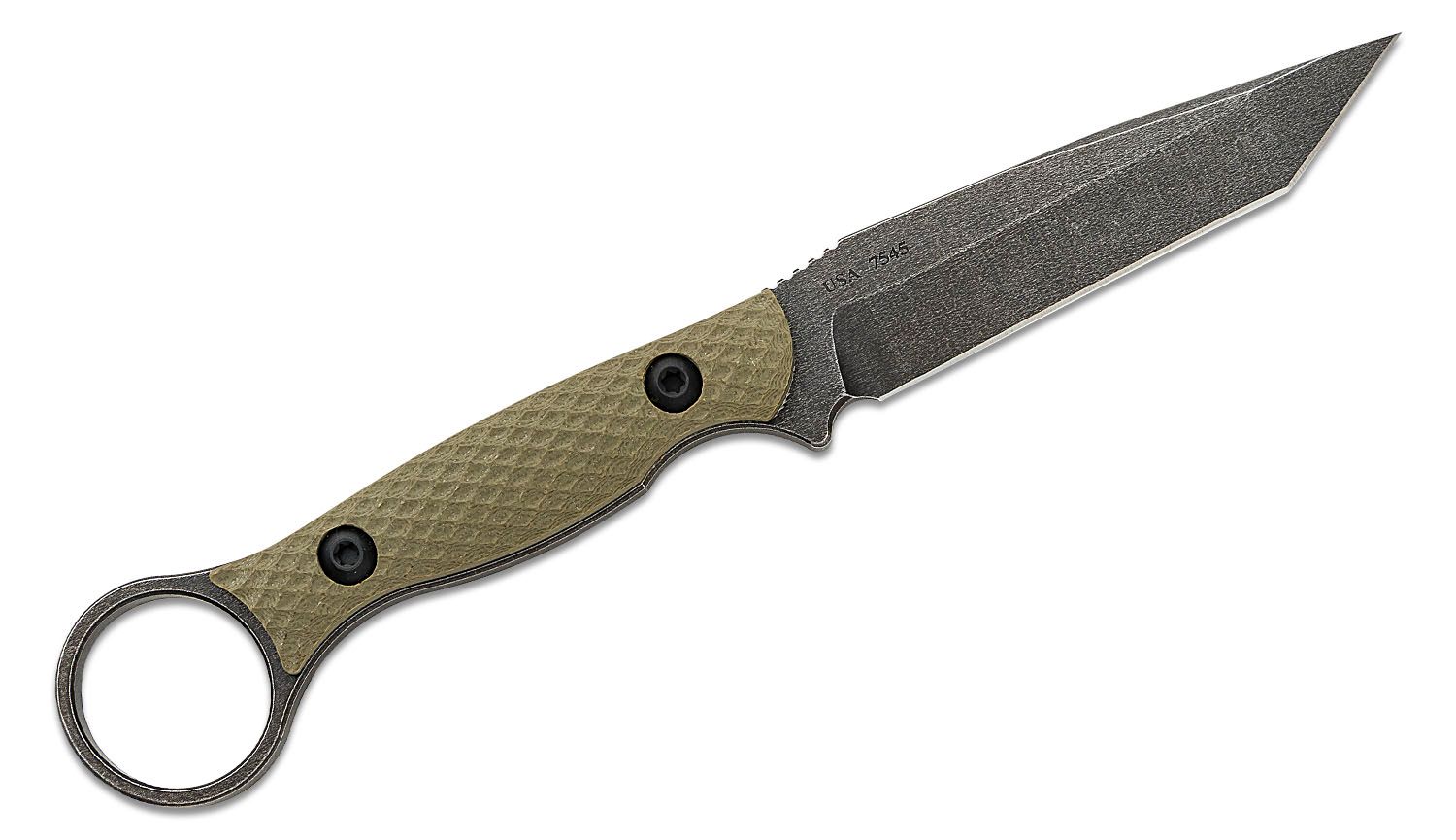 Toor Knives Serpent Fixed Blade Knife 3.75