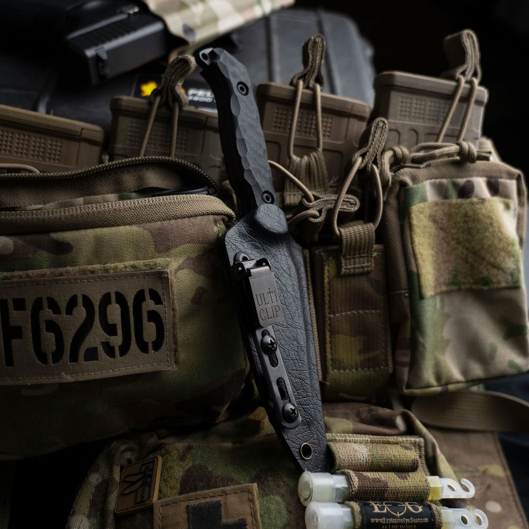 Toor Knives Darter Fixed Blade Knife 4.25" CPMS35VN Shadow Black