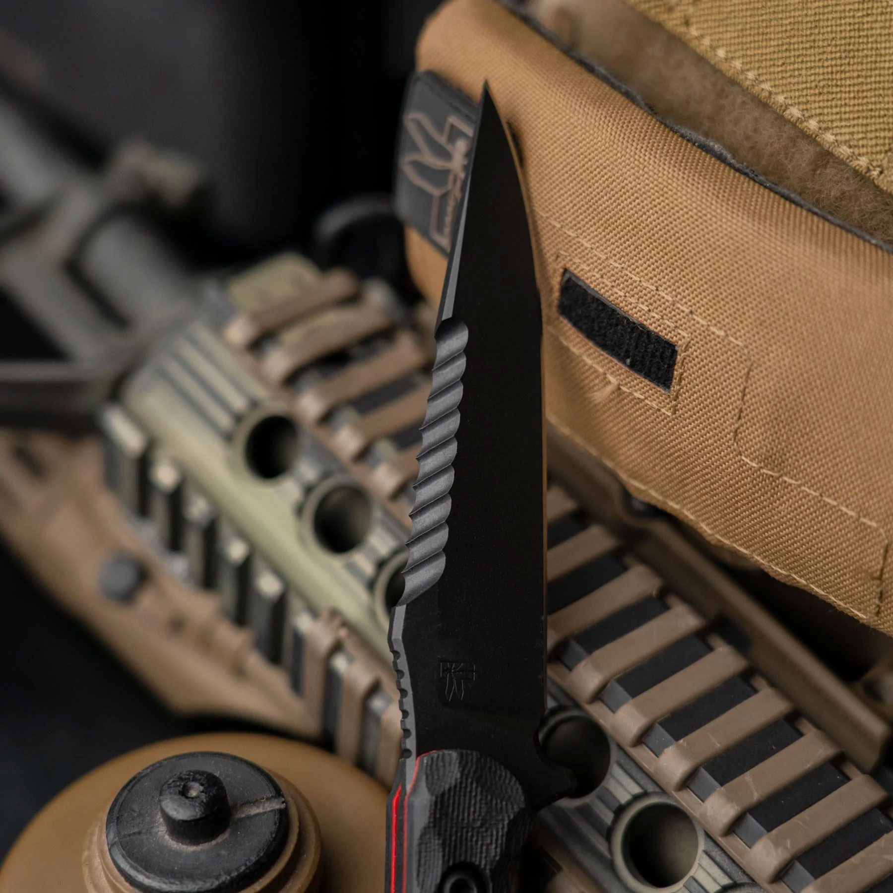 Toor Knives Darter Fixed Blade Knife 4.25" CPMS35VN Shadow Black