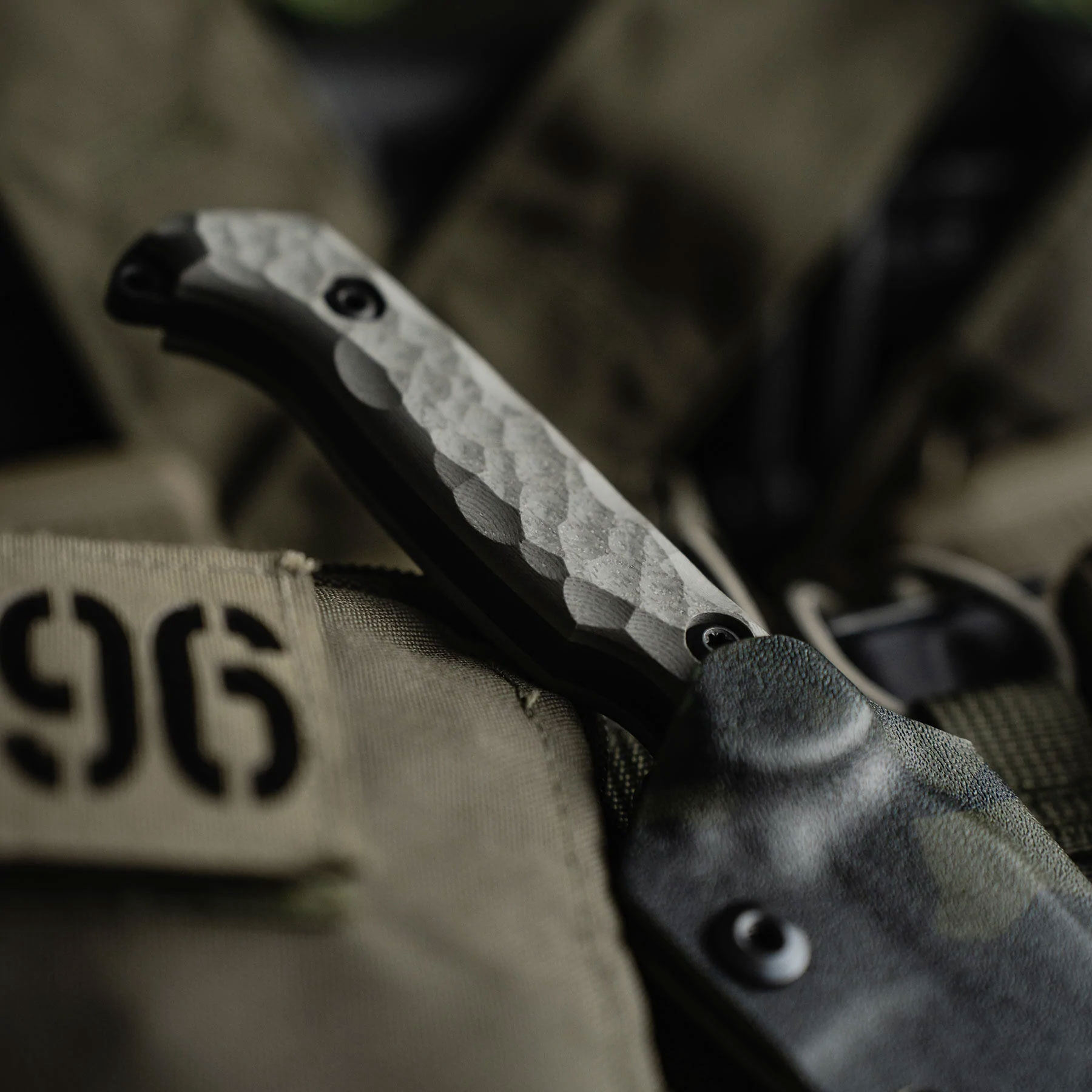 Toor Knives Darter Fixed Blade Knife 4.25" CPMS35VN Black Etched