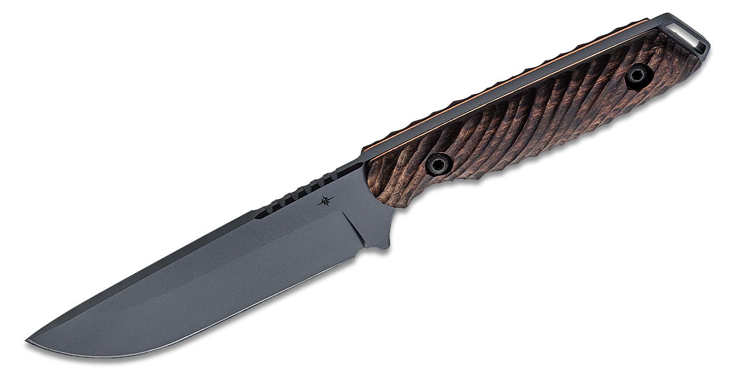  Cool Hand 4.5'' Carbon Fiber Pocket Knife Fixed Blade