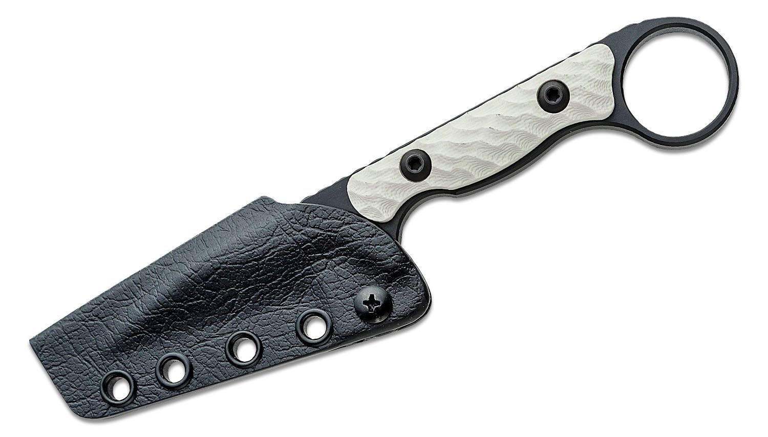 Toor Jank Shank - White G10, Shadow Black CPM 154