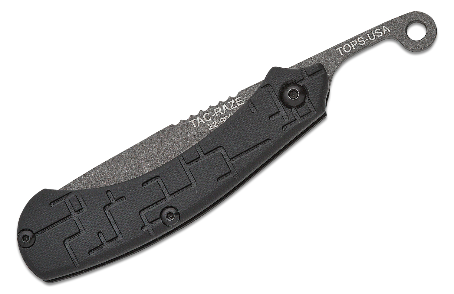 TOPS Knives TacRaze Friction Folding Knife 3.13" 1095 Tungsten