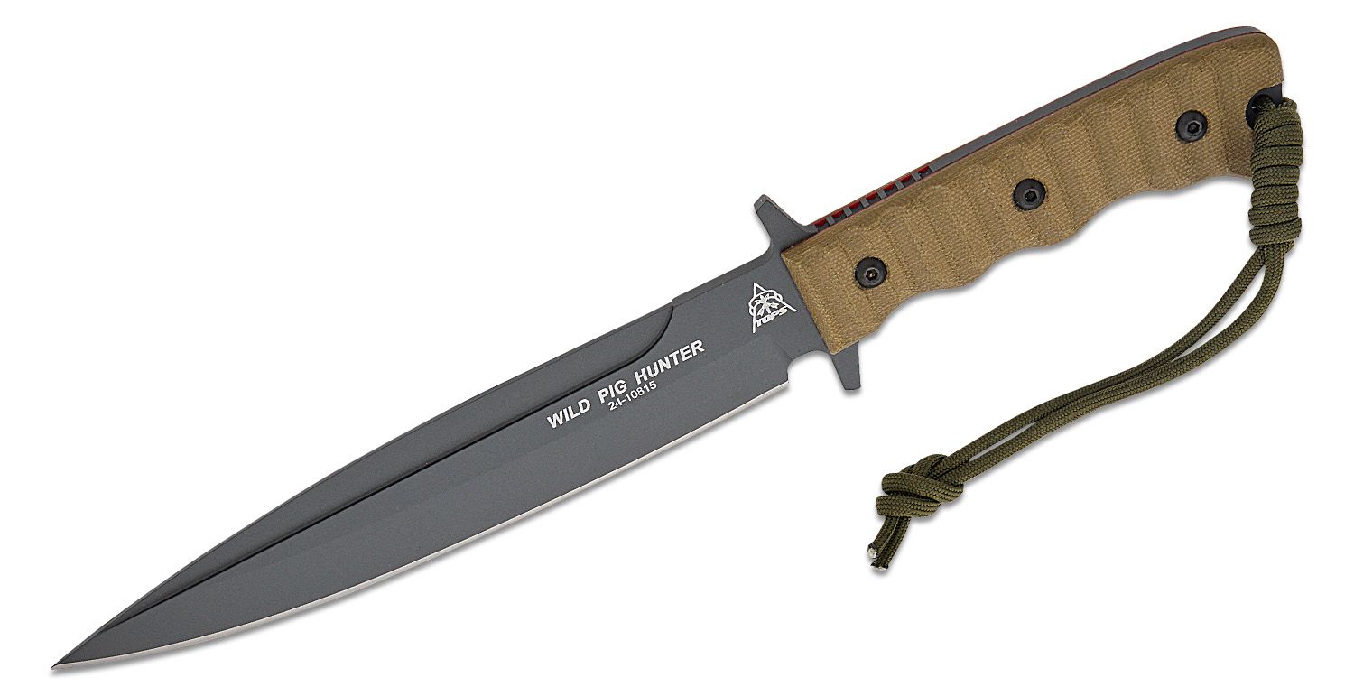 TOPS Knives Wild Pig Hunter Fixed Blade Knife 8