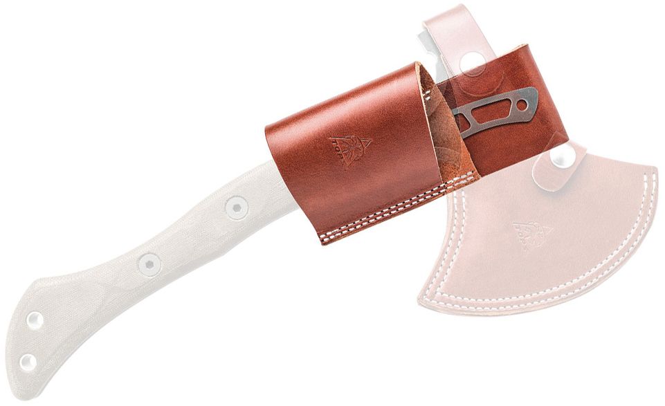 冷暖房/空調 空気清浄器 TOPS Knives Hammer Hawk Tomahawk with Backup Knife, Brown Leather 