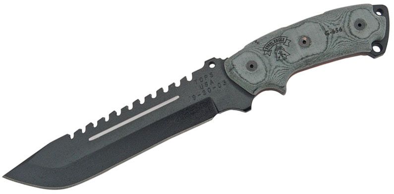 Leather & Kydex Drop Leg for Cold Steel GI Tanto (no Knife Or