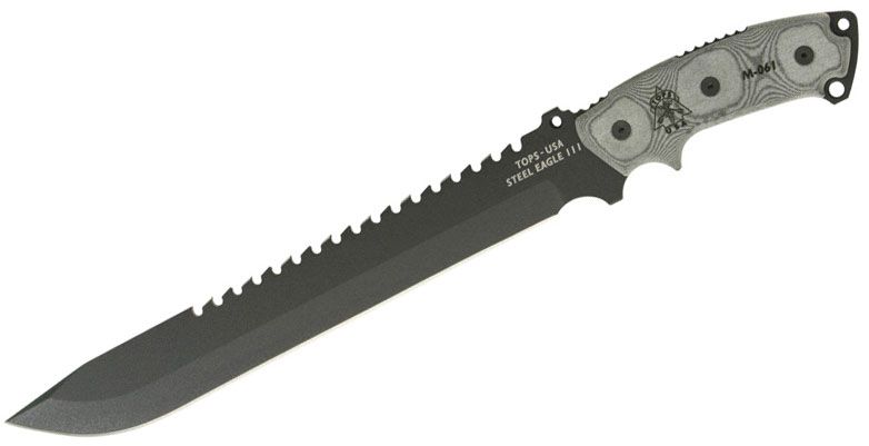 TOPS Knives Steel Eagle 111AHP Fixed 11