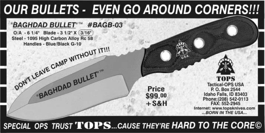 Baghdad Box Cutter - TOPS Knives Tactical OPS USA