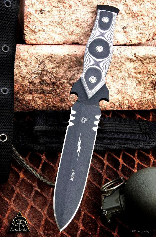 TOPS KNIVES タクティカルナイフ TOPS Knives DART Tactical Fixed 7