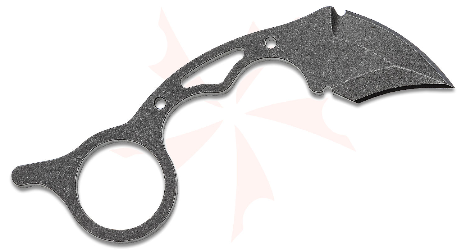 TOPS Knives Quickie 3Finger Karambit Fixed Blade Knife 1.63