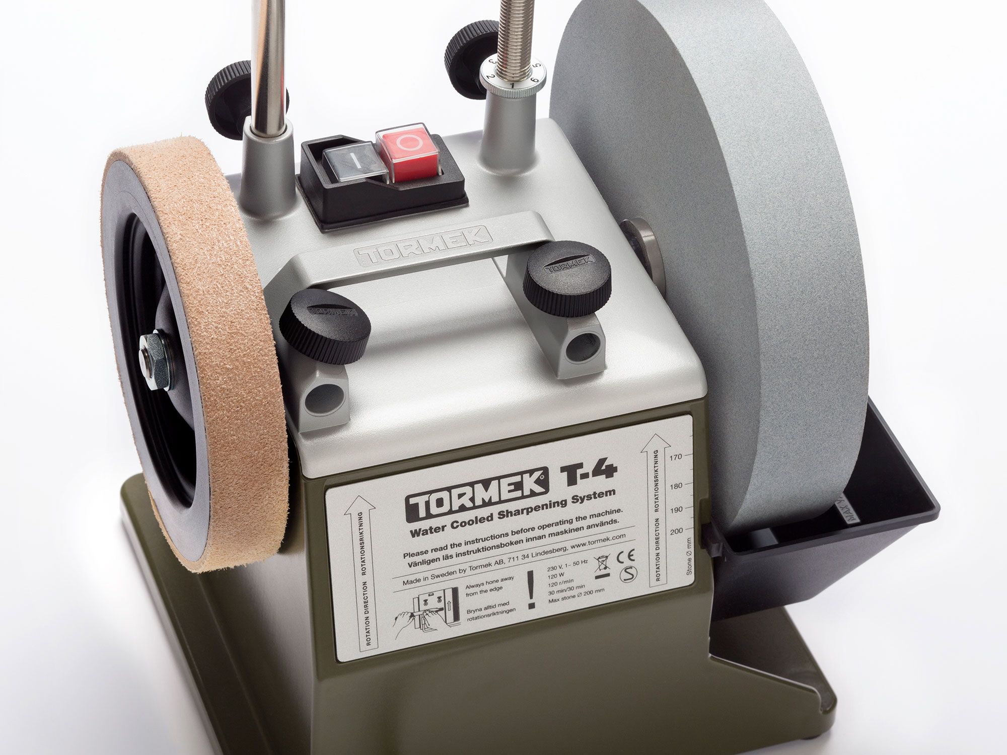 Tormek T-3 Water Cooled Precision Sharpening System, 8 inch Stone 